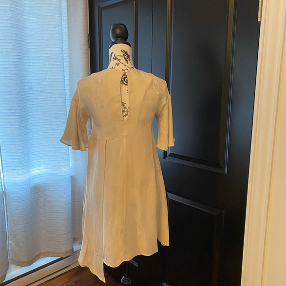 French Connection asymmetrical dress -size 0 - Picture 2 of 4